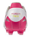 Mizuno Morelia Neo IV Pro FG Blazing Flair Weiß F64 - weiss