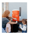 Igloo 10 Gallon Seat Top with Cup Dispenser 37,9L Getränkekühler Accessoire Orange - orange