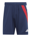 adidas Fortore 23 Short Blau Weiss - blau