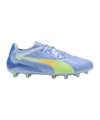 PUMA KING 20 Ultimate FG/AG Light Up Damen Gelb F01 - blau