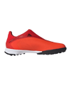 adidas X SPEEDFLOW.3 LL TF Meteorite J Kids Rot Schwarz - rot