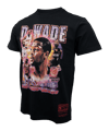Mitchell and Ness NBA Miami Heat Vintage Wade T-Shirt Schwarz - schwarz