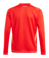 adidas Italien Torwarttrikot Langarm Kids Rot - rot
