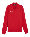 PUMA teamGOAL Casual Trainingsjacke Rot Weiss F01