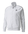 PUMA T7 Crinkled Nylon Trainingsjacke Weiss F72 - weiss