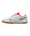 Nike Jr Tiempo Legend X Academy IC Halle Ready Weiss Schwarz Rot F100 - weiss