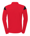 Uhlsport Squad 27 HalfZip Sweatshirt Kids Rot Schwarz F62 - rot