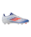 adidas F50 League FG/MG Advancement Weiss Rot - weiss