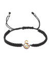 Galatasaray Istanbul Makramee Armbinde Schwarz - schwarz