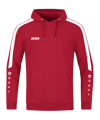 JAKO Power Hoody Damen Rot Weiss F100