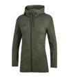 Jako Premium Basic Kapuzenjacke Damen Grün F28
