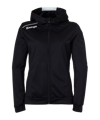 Kempa Player Kapuzenjacke Damen Schwarz Weiss F01