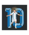 11teamsports Argentinien "GOAT" T-Shirt WM 2026 Schwarz - schwarz