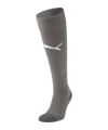 PUMA teamLIGA Stutzenstrumpf Grau Weiss F43 - grau