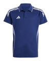 adidas Tiro 25 Competition Polo Kids Blau