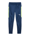 PUMA individual Winterized Trainingshose Blau F01 - dunkelblau