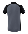 Erima SIX WINGS Poloshirt Grau Schwarz - grau