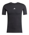 adidas Techfit Underwear Shirt Schwarz - schwarz