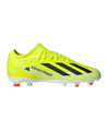 adidas X Crazyfast League FG Solar Energy Kids Gelb Schwarz Weiss - gelb