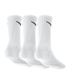 Nike Value Cotton Crew 3er Pack Socken F101 - weiss