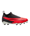 Nike Jr Phantom GX Academy DF FG/MG Ready Kids Rot Schwarz Weiss F600 - rot