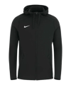 Nike Team Training Kapuzenjacke Schwarz F010