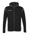 uhlsport Squad 27 Track Kapuzenjacke Kids Schwarz F11