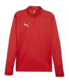 PUMA teamFINAL Training 1/4 Zip Sweatshirt Rot F01