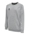 Hummel Move Grid Cotton Sweatshirt Kids Grau F2006 - grau