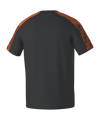 Erima Evo Star T-Shirt Schwarz Fschwarzorange - schwarz