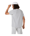 ASICS Spiral Embroidery T-Shirt Grau - grau