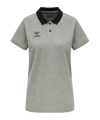 Hummel Move Poloshirt Damen Grau F2006 - grau