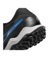 Nike Tiempo Legend X Pro TF Shadow Schwarz Silber Blau F040 - schwarz