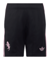 adidas Juventus Turin Short Away 2026/2027 Kids Schwarz - schwarz