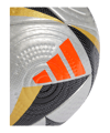 adidas Pro EM 2024 Final Spielball Silber - silber