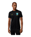 Nike CBF Brasilien Strike Trainingsshirt Schwarz F010 - schwarz