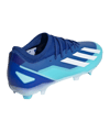 adidas X Crazyfast.3 FG Marinerush Blau Weiss Orange - blau