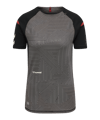 Hummel Pro XK Trikot Damen Grau Schwarz F2353 - grau