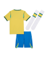Nike CBF Brasilien Minikit Trikot Set Home WM 2026 Kids Gelb F724 - gelb