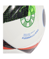 adidas Fussballliebe League Junior 350g Lightball EM 2024 Weiss Schwarz Blau - weiss