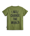 Hummel Revolution T-Shirt Kids Grün F6107 - gruen
