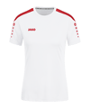 JAKO Power Trikot Damen Weiss Rot F004