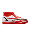 Nike Jr Mercurial Superfly VIII Academy CR7 Spark Positivity TF Kids Rot F600 - rot