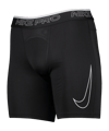 Nike Pro Dri-FIT Short Tight Schwarz Weiss F010