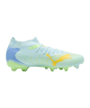 PUMA FUTURE 9 Match FG/AG Light Up Damen Gelb F01 - blau