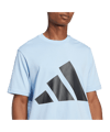 adidas Essentials Big Logo T-Shirt Blau - blau