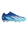 adidas X Crazyfast.3 LL FG Marinerush Blau Weiss - blau