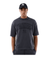 New Era MLB Washed Boxy Neyyan T-Shirt Schwarz - schwarz