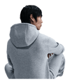 Nike Club Fleece Kapuzenjacke Grau F063 - grau