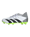 adidas Predator Accuracy.3 FG Crazyrush Kids Weiss Schwarz Gelb - weiss